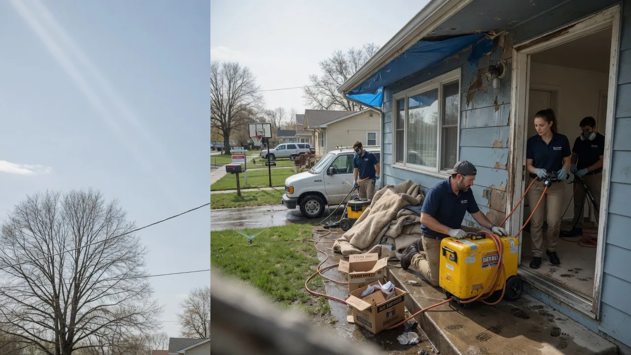 Basement Flood Cleanup in Montgomery City, MO near me